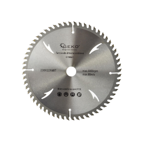 TCT Circular Saw Blade with Holes 230x22x60T