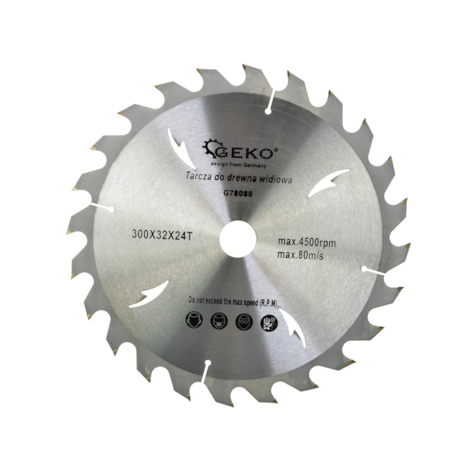 TCT Circular Saw Blade with Holes 300x32x24T