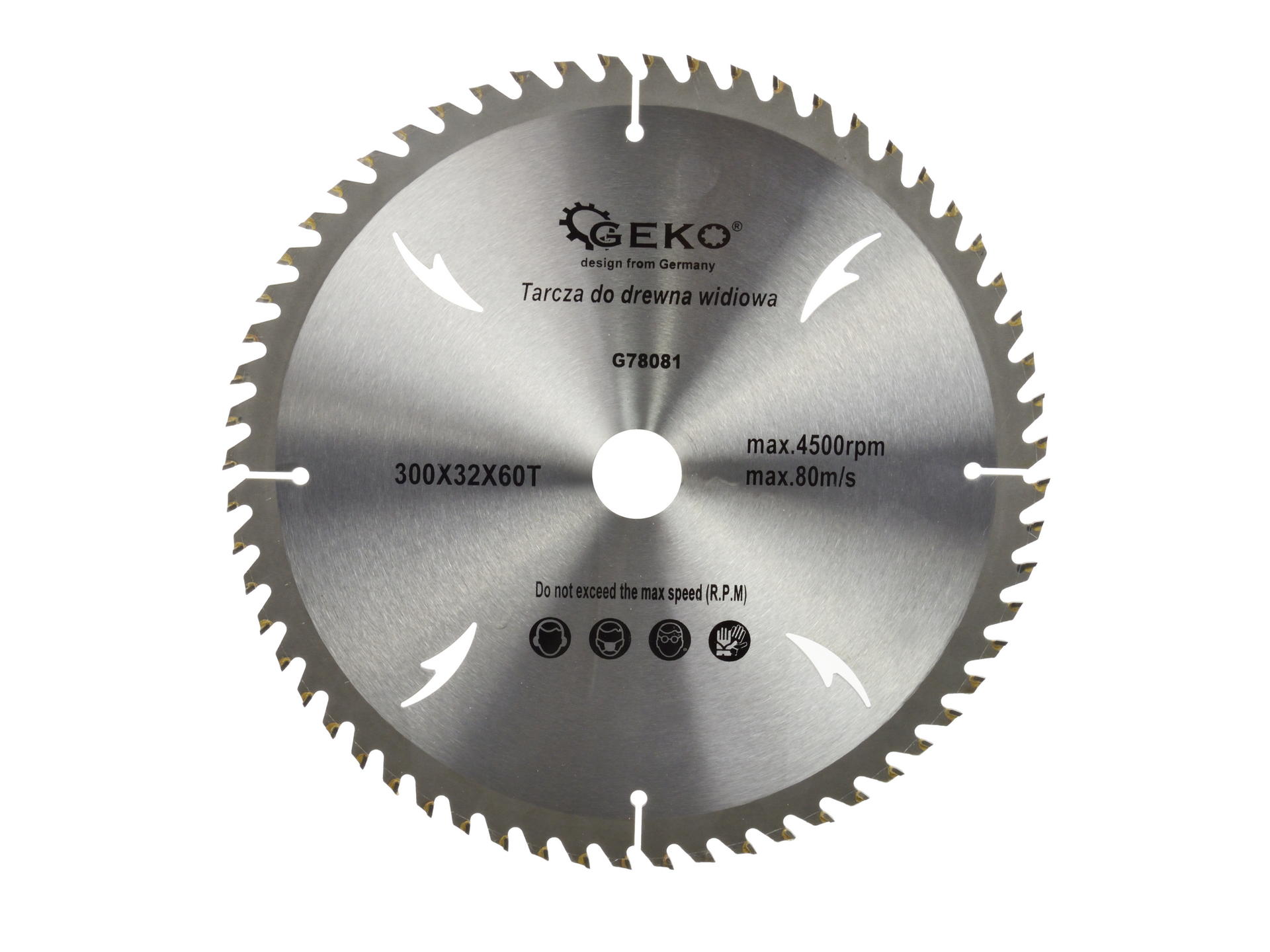 TCT Circular Saw Blade with Holes 300x32x60T