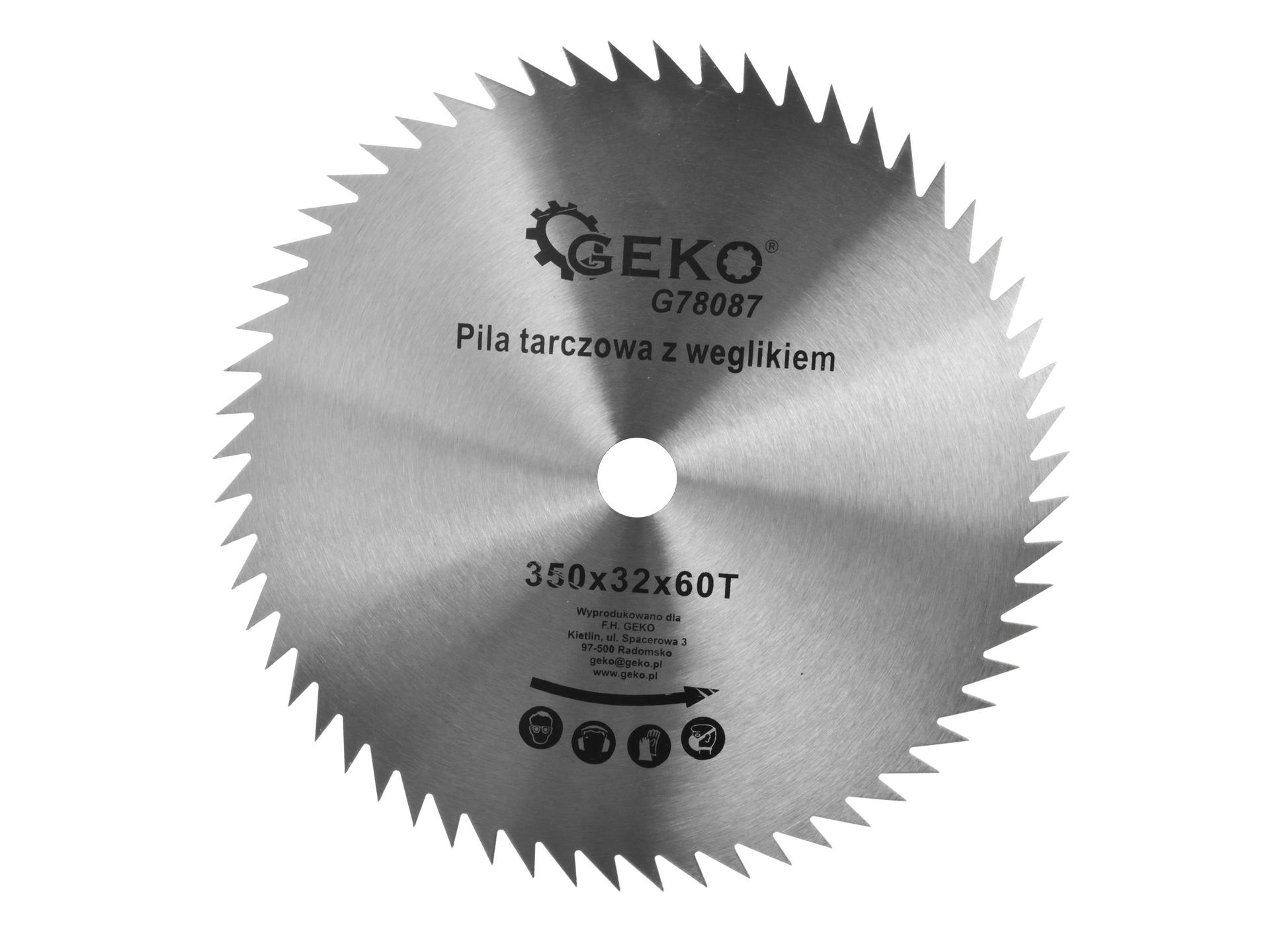 TCT Circular Saw Blade with Holes 350x32x60T