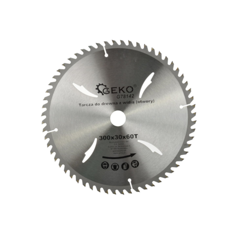 Circulation Saw Blade with Holes 300x30x60T