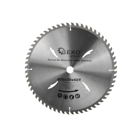 Circulation Saw Blade with Holes 400x30x60T
