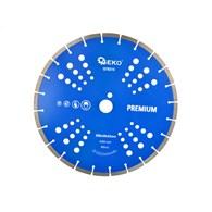 Segmented Rim Diamond Blade with Holes 350x32mm Rim 10mm GEKO Premium by laser