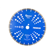 Segmented Rim Diamond Blade with Holes 350x32mm Rim 10mm GEKO Premium by laser