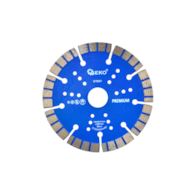 Segmented Turbo Rim Diamond Blade 125x22,2mm Rim 10mm GEKO Premium by laser