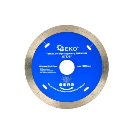 Tarcza do cięcia glazury 125mmx10x1.2mm PREMIUM (100/200)