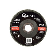 Silicon Carbide Flap Disc 125mm Grit 60 GEKO Premium