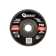 Silicon Carbide Flap Disc 125mm Grit 60 GEKO Premium