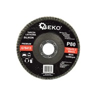 Silicon Carbide Flap Disc 125mm Grit 80 GEKO Premium