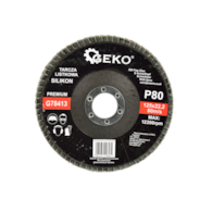 Silicon Carbide Flap Disc 125mm Grit 80 GEKO Premium