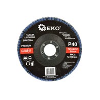 Zirconia Alumina Flap Disc 125mm Grit 40 GEKO Premium