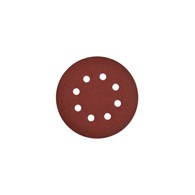 Aluminium Oxide Velcro Disc 125mm P40 (8 holes)