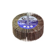 Abrasive Flap Wheel P80 80x30mm 6mm Arbor