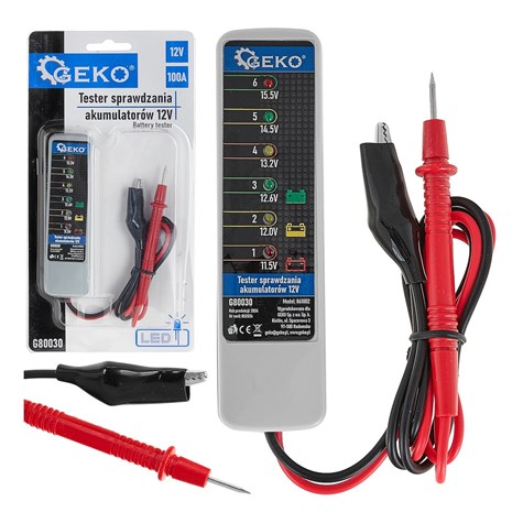 12v battery alternator tester