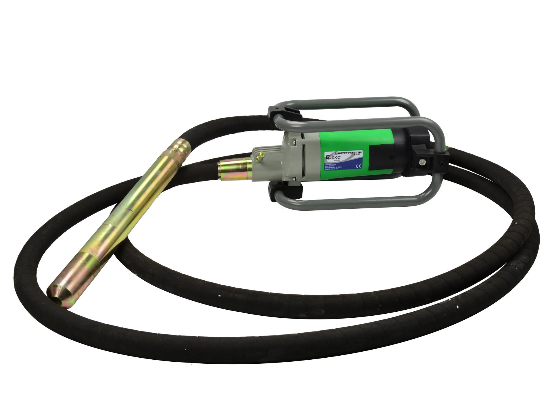 Electric Concrete Vibrator 2000W dia.48mm 6m Hose