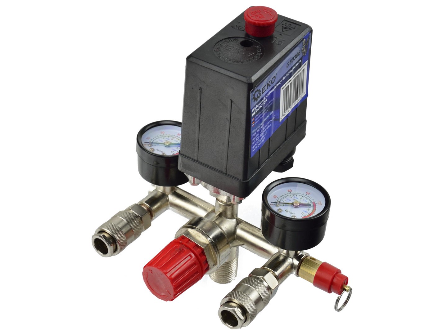 Pressure control for air compressors