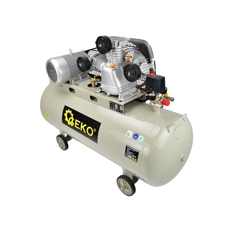 200L Oil Lubricated Air Compressor Triple Cylinder 10 bar 490 L/min 400V