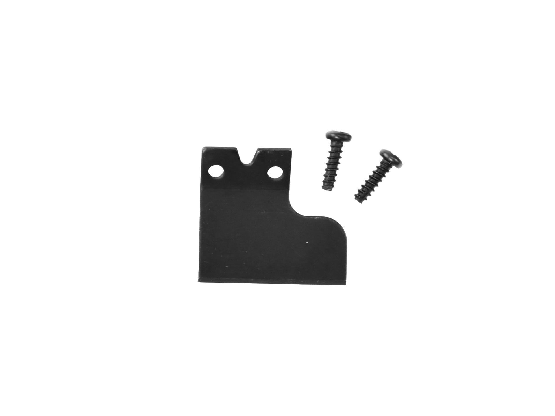 Knife for shield set with 3 screws