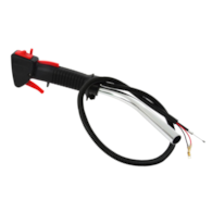 Right handlebar with contoller for brush cutter