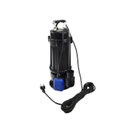 Water pump with copper wire with float