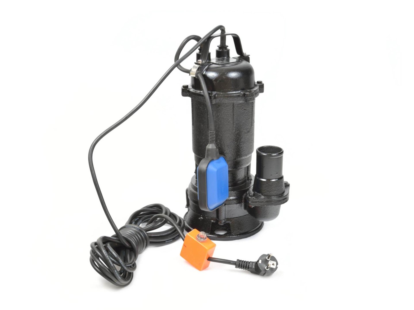 WQD pump with float switch and thermal switch