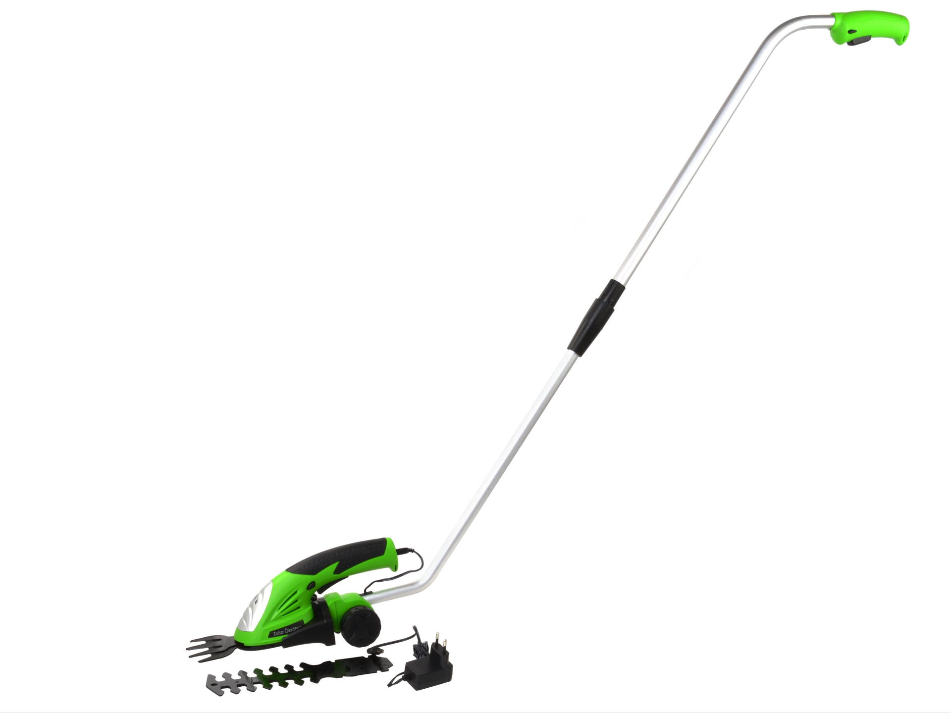 3.6V lithium cordless grass trimmer with 2 blades charger and stick