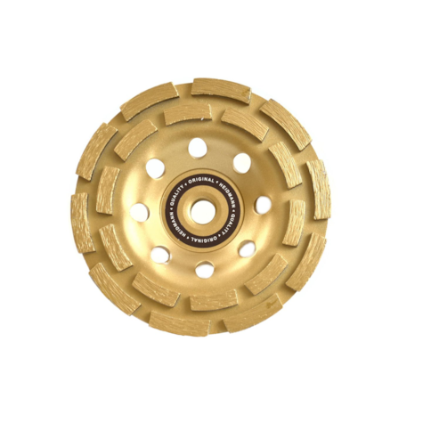 Heidmann Diamond Double Row Grinding Cup Wheel 5mm 125xM14