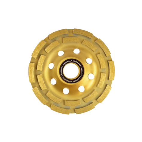 Heidmann Diamond Double Row Grinding Cup Wheel 5mm 125x22,2mm