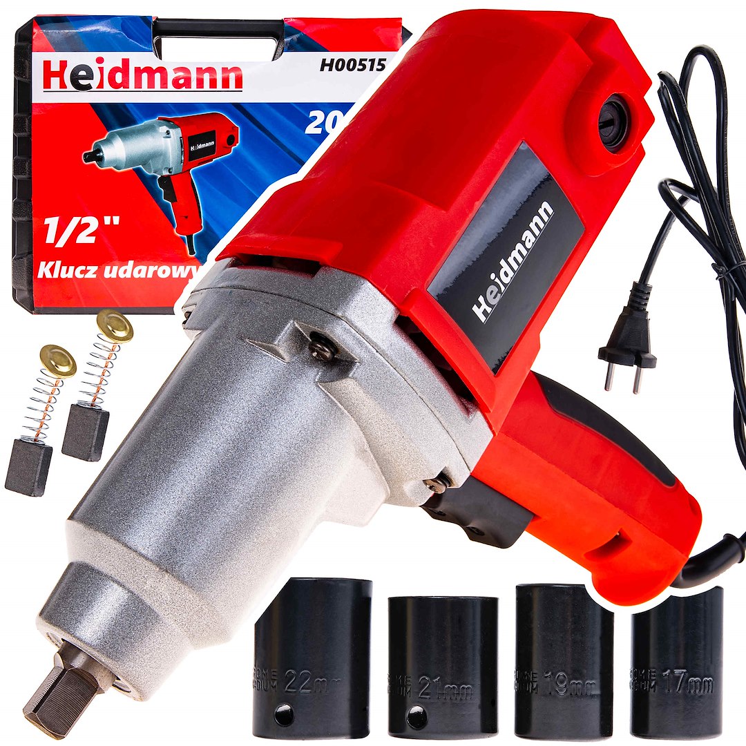 Elektriskais uzgriežņatslēgs 1/2 tips H + 2 sprauslas