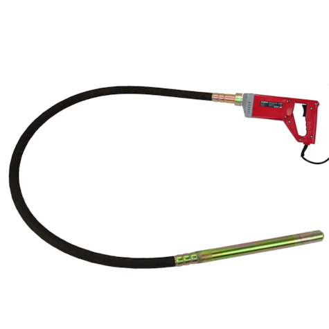 Electric Concrete Vibrator WG-527 dia.35mm 2m Hose
