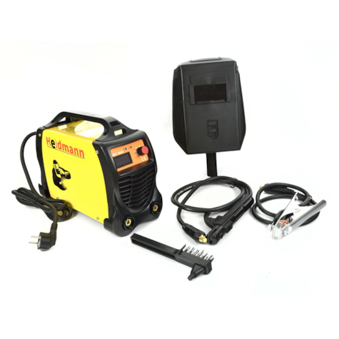 Welding machine with electronic counter
