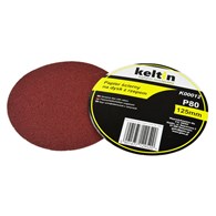 Aluminium oxide velcro disc 125mm P80