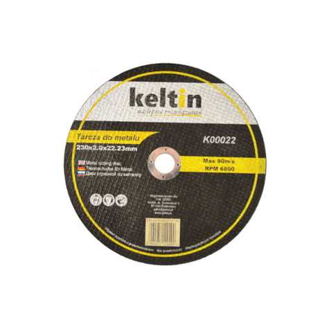 Tarcza do cięcia metalu 230x2.0mm KELTIN (25/50/100)