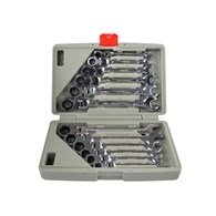 Reversible Ratcheting Wrench Set 8-19mm 12pcs