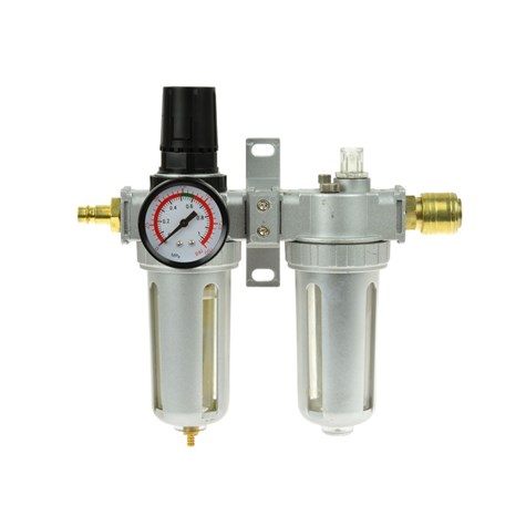 Air Filter Regulator Lubricator 1/2  NPT with Gauge