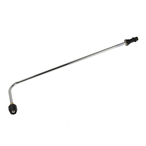 Angled Lance Underbody for Pressure Washers Karcher K2-K7 Series