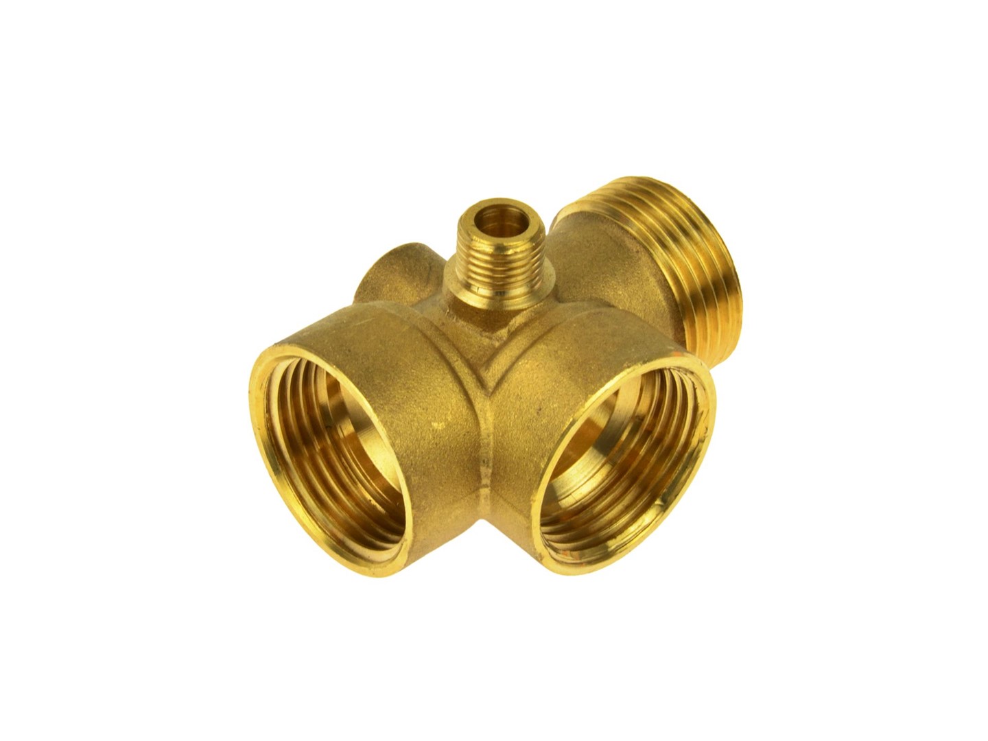 Brass Fitting Water Pump 5-Way Foot Valve