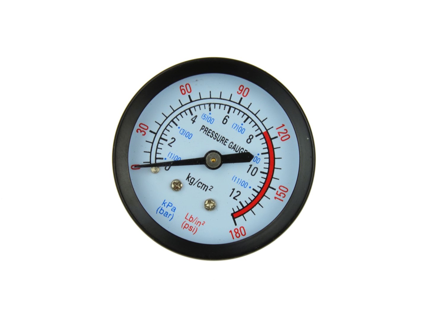 Water Pump Pressure Gauge 0-12 bar