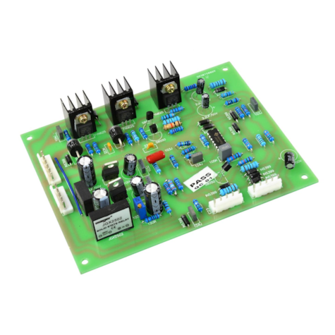 Control board for MIG250
