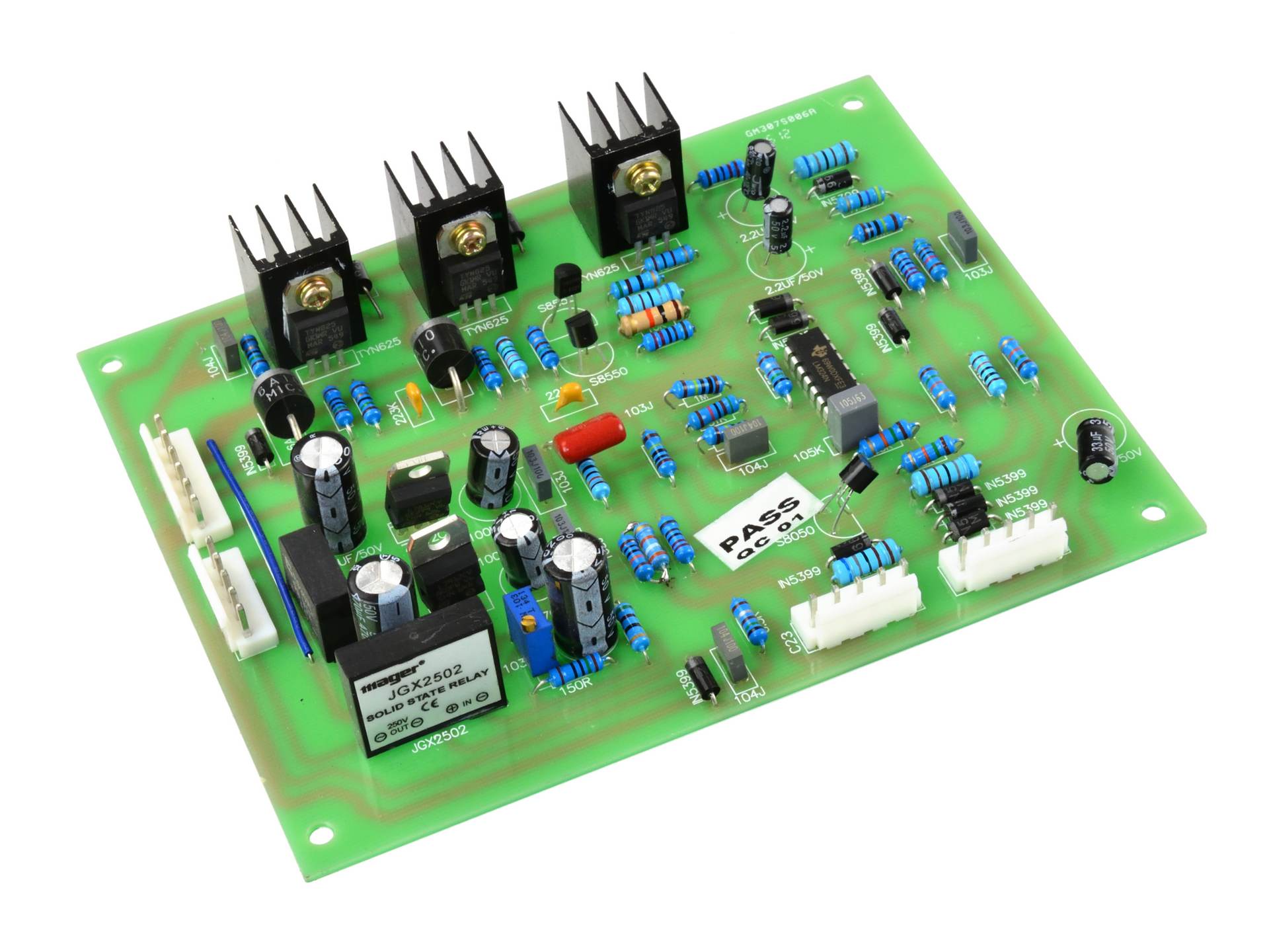 Control board for MIG250