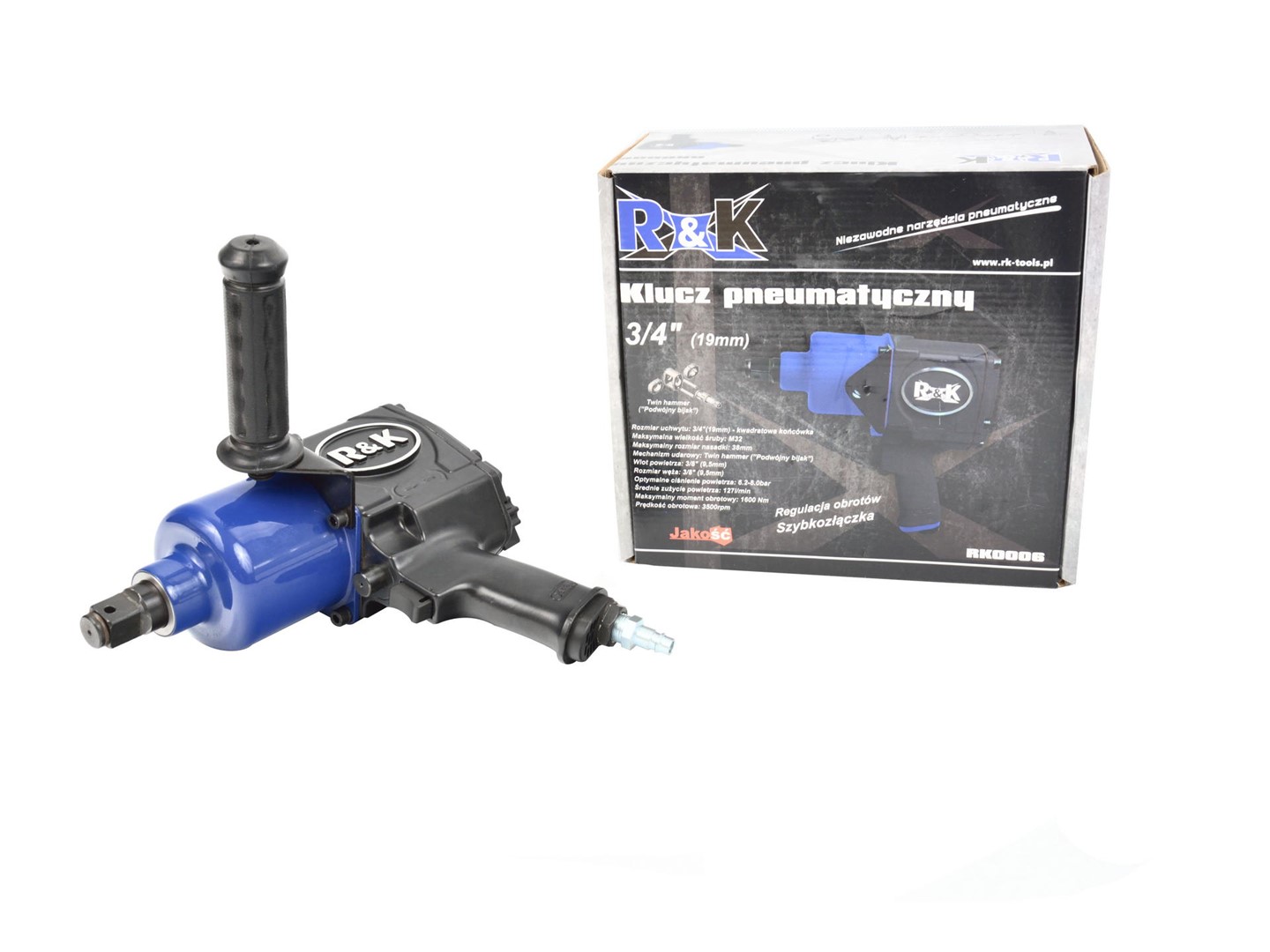 R&K Air Impact Wrench 3/4  PREMIUM