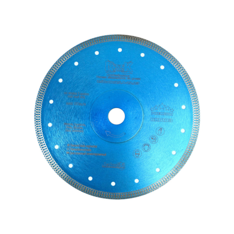 Diamond Hot Pressed Blade 250 x 10 x 25,4-22,2mm with Mesh R&K Premium