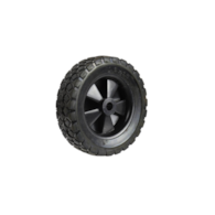 Back wheel for MIG welding machines