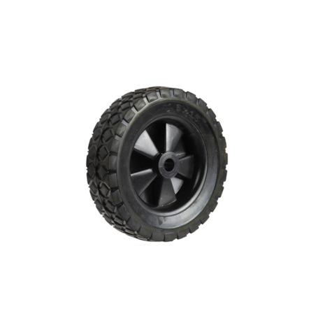 Back wheel for MIG welding machines