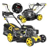 Lawn mower with drive and electronic start