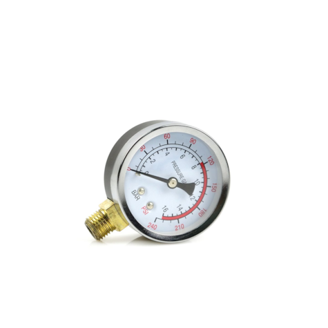 Manometr regulatora kompresora gw. 14mmx1,5mm 100L(G80302) (1)