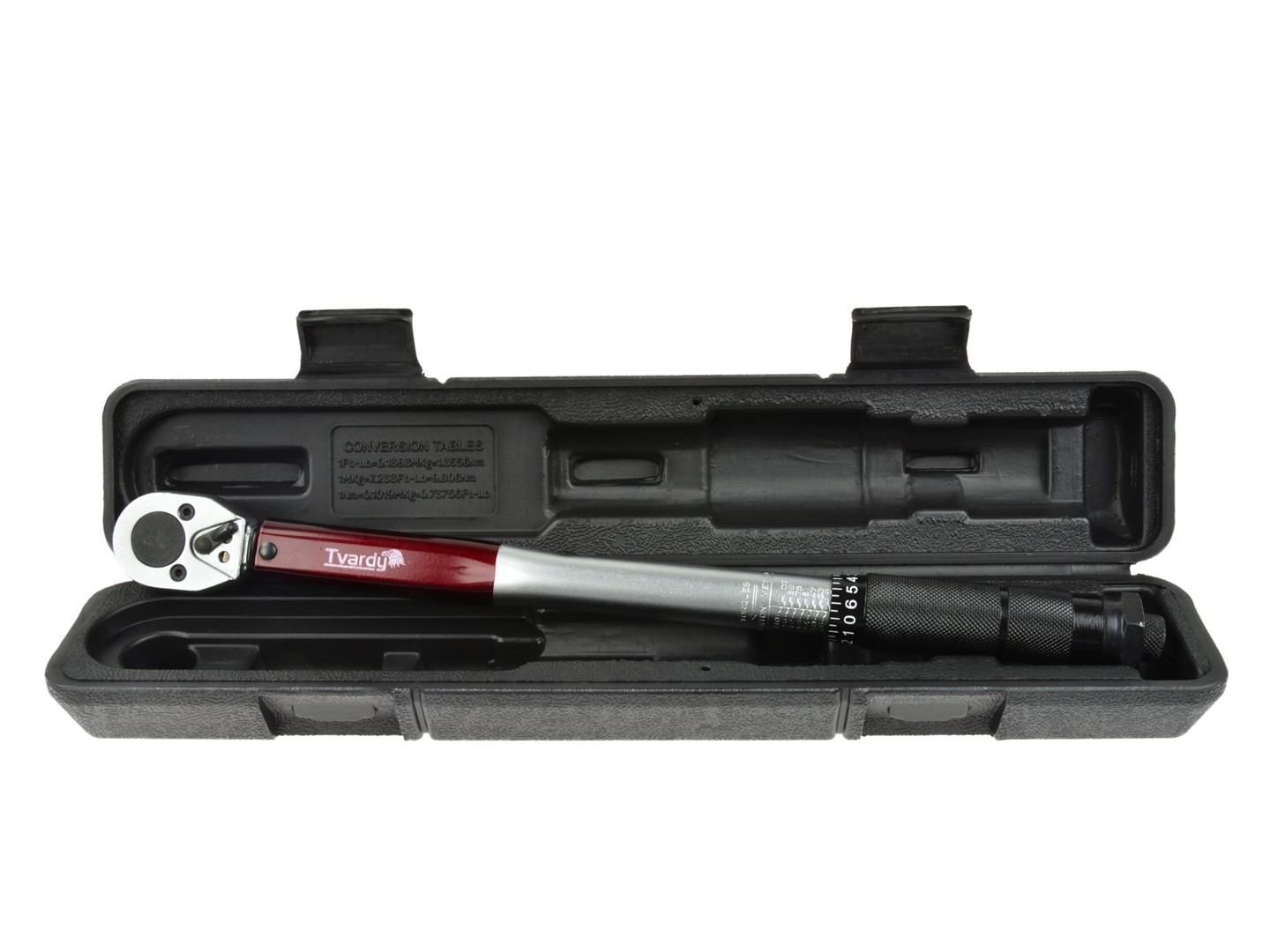 TVARDY Professional 3/8  Drive Torque Wrench 19-110 Nm