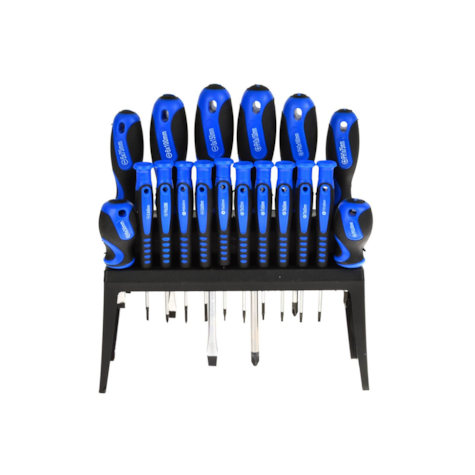 Precision and Standard Screwdriver Set 18pcs on Stand