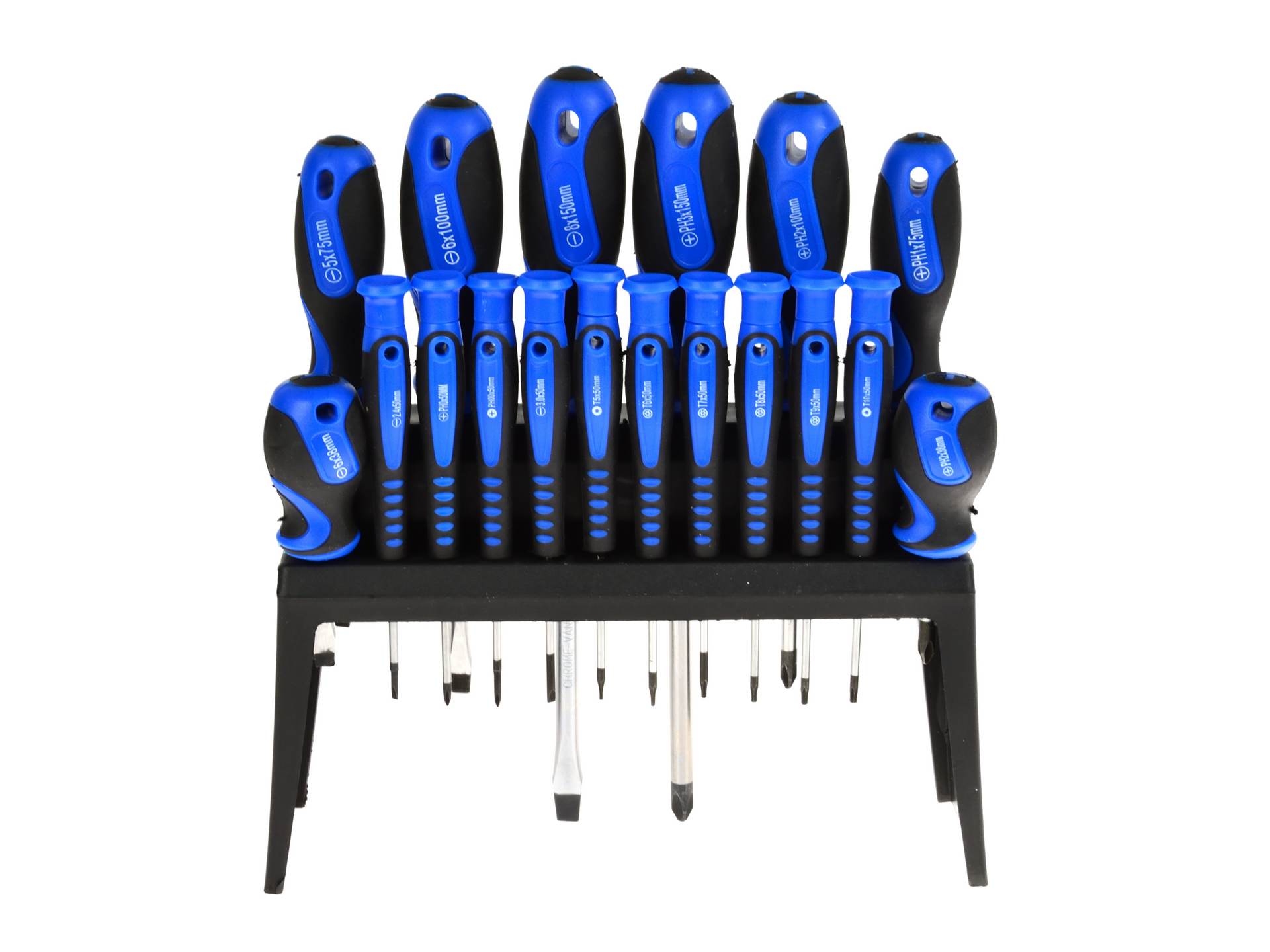 Precision and Standard Screwdriver Set 18pcs on Stand