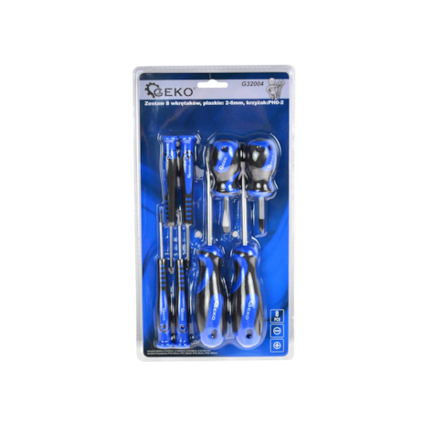 Standard and Precision Scredriver Set Philips & Slotted 8pcs
